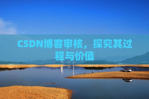 CSDN博客审核,探究其过程与价值